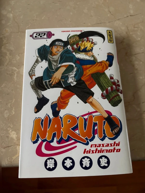 Manga naruto numéro 22