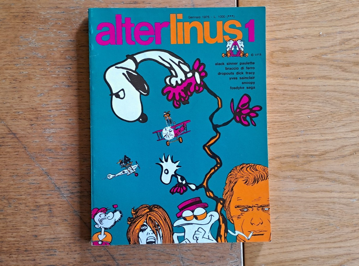 "AlterLinus" n.1, gennaio 1975,  Milano Libri Edizioni, con Paulette ecc.