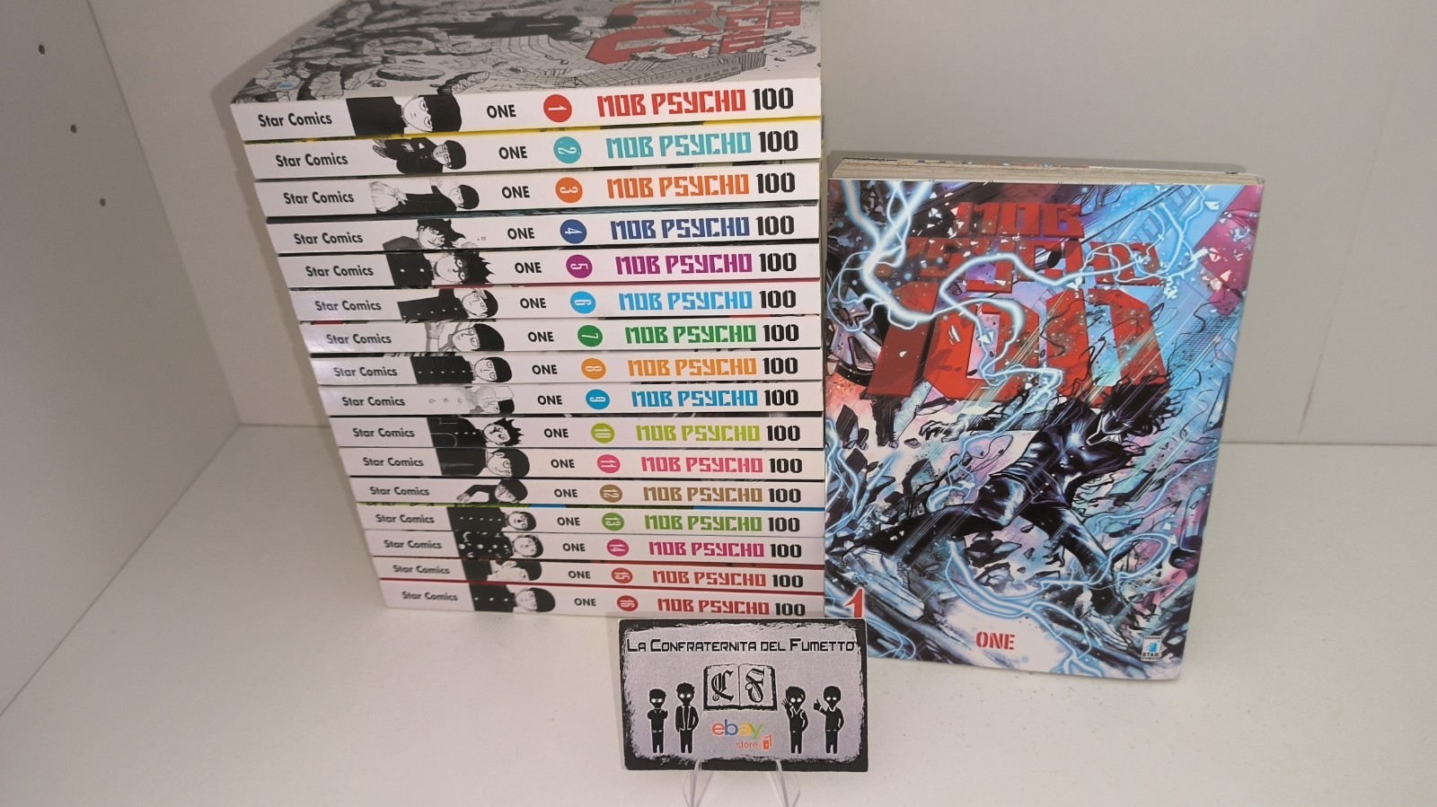 MOB PSYCHO 100 SERIE COMPLETA 1/16 + VARIANT STAR COMICS MANGA