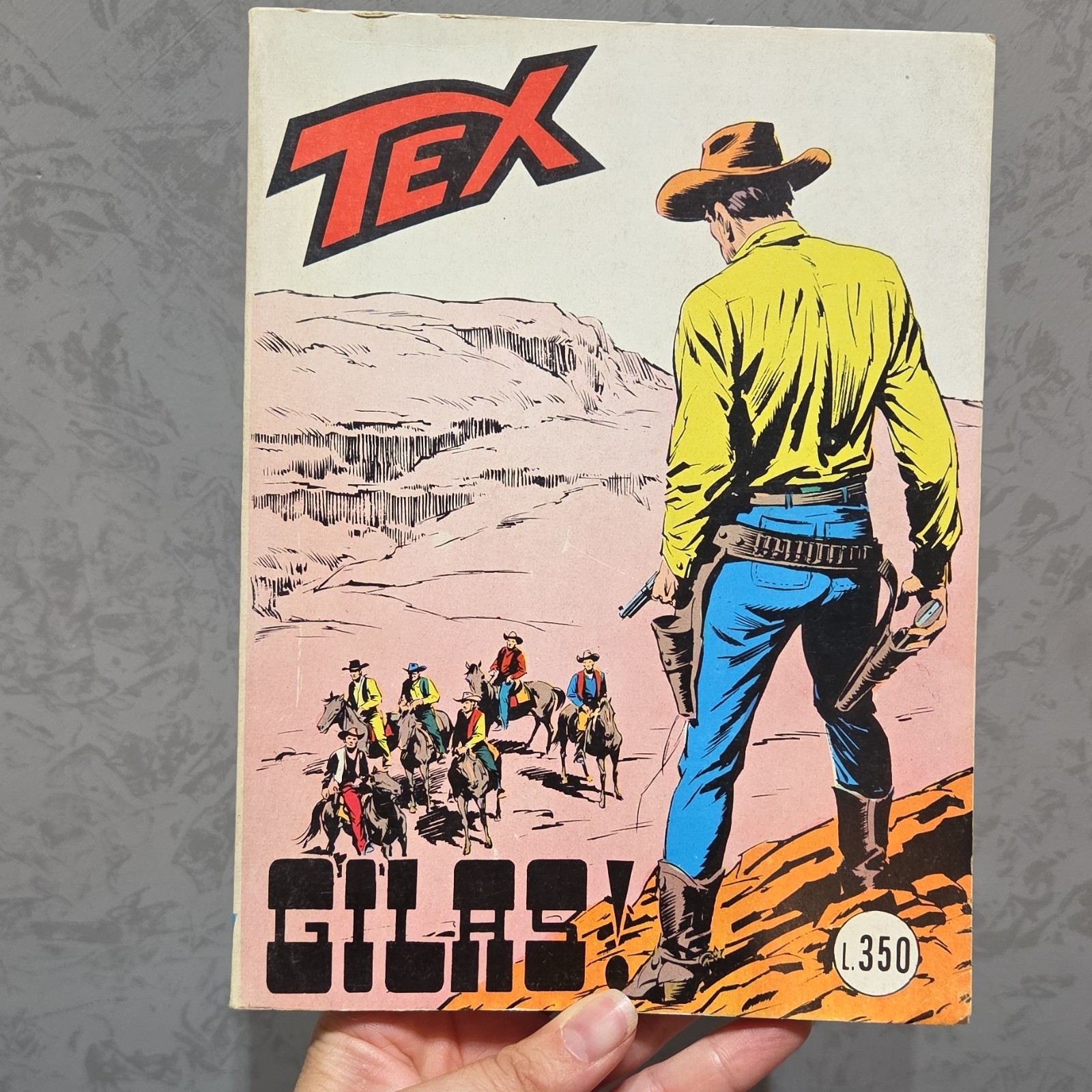Tex Gilas (1964) n. singolo Bonelli/Galleppini western. Col. dal Num 51 al 107.