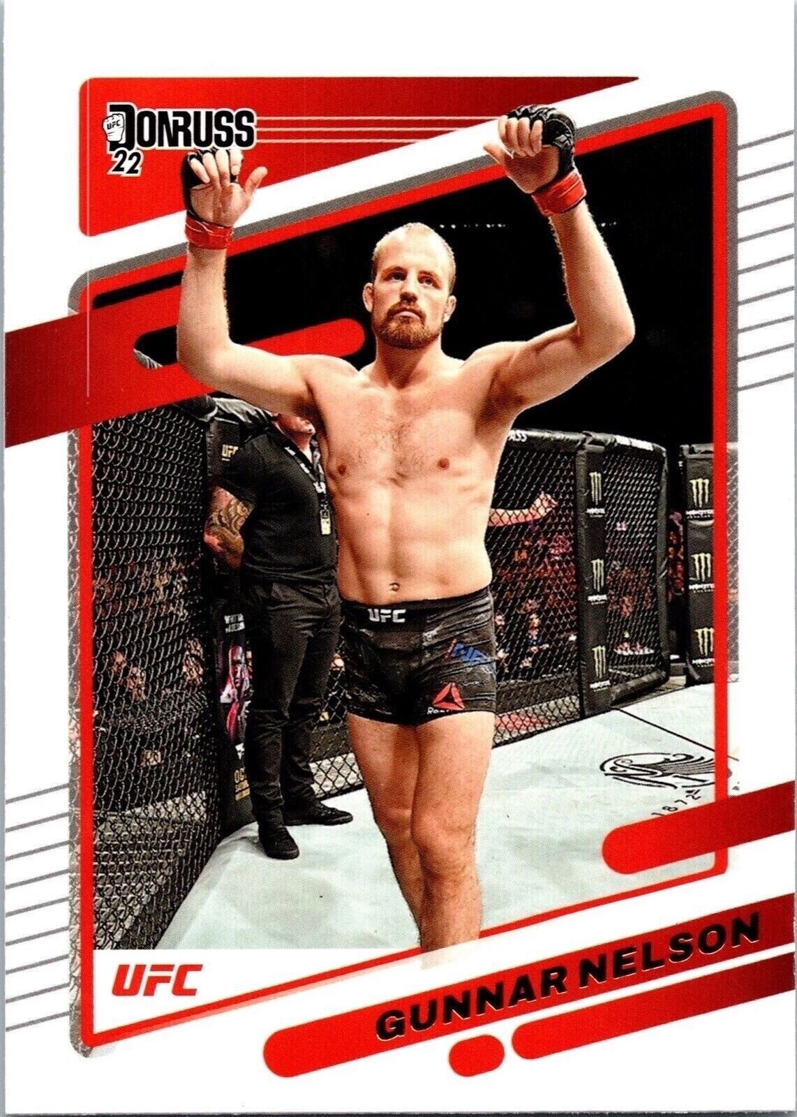 175 Gunnar Nelson 2022 UFC Donruss gioco di carte collezionabili TCG CCG