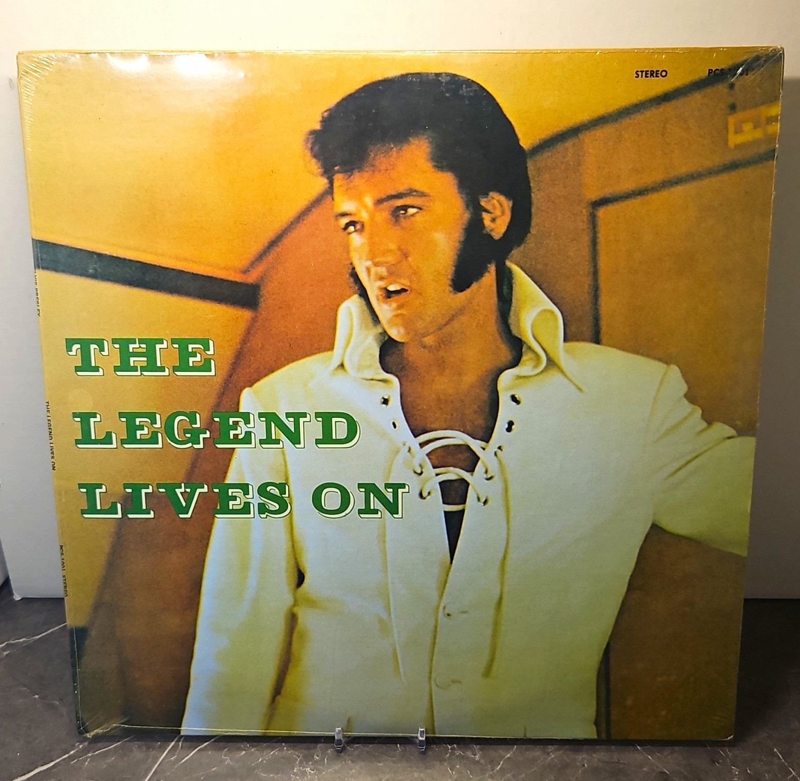 Elvis Presley The Legend Lives On Rock Vinyl LP 12" PCS 1001 SEALED Near Mint