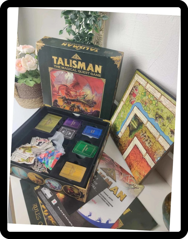 Talisman Le Jeu de Quête Magique - Édition Vintage / Ancienne Boîte et Matériel