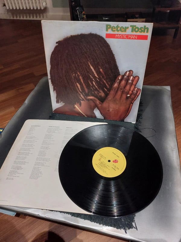 Lp Peter tosh Mystic man roots reggae