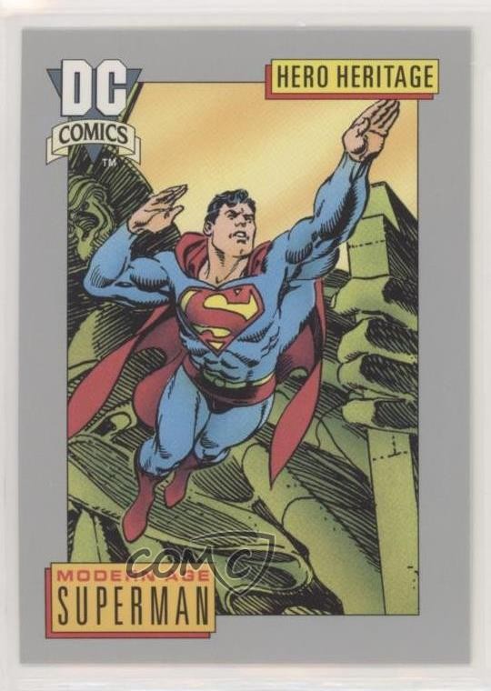 1992 Impel DC Comics DC Cosmic Modern Age Superman #18 4hj