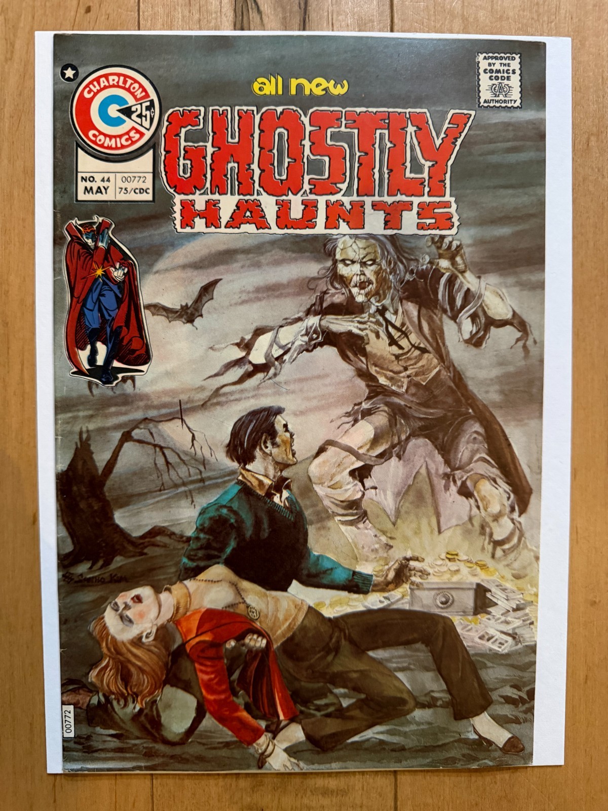Ghostly Haunts #44 (Charlton maggio 1975) alta qualità