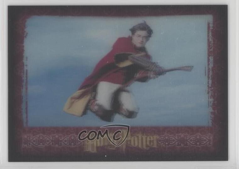 2007 Artbox The World of Harry Potter 3D Sorcerer's Stone playing Quidditch 2rz