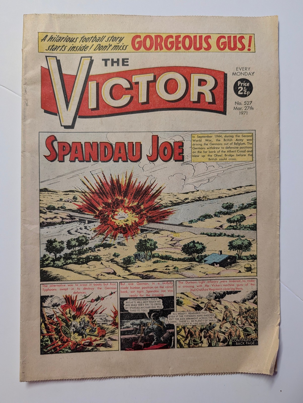 The Victor Comic, No 527, March 27th 1971.