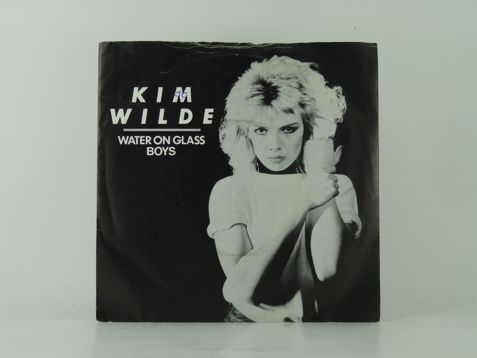 KIM WILDE WATER ON GLASS (21) 2 Track 7" Single including Picture Sleeve RAK REC