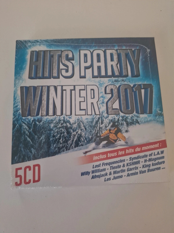 5 cd neuf hits party winter 2017 lost fréquencies syndicate of l.a.w