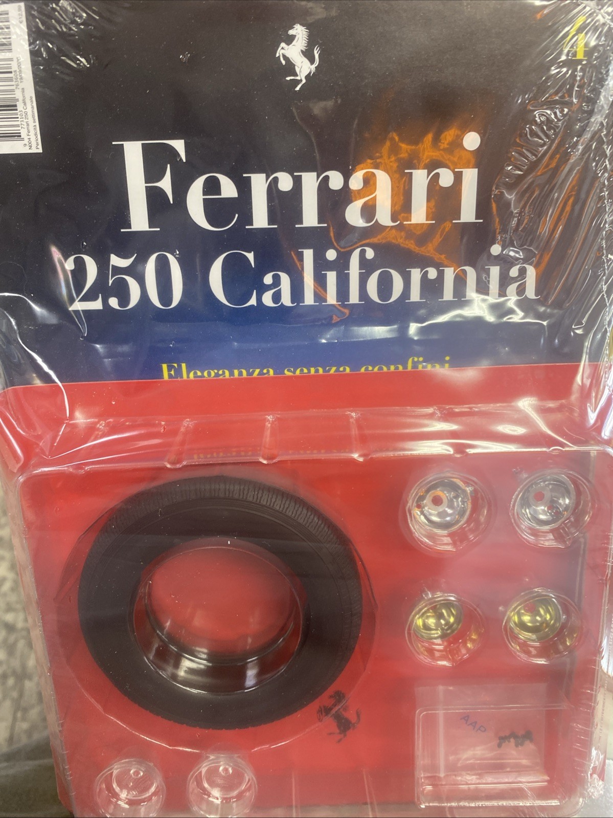 EDICOLA FERRARI 250 CALIFORNIA COSTRUISCI  VOL. 4