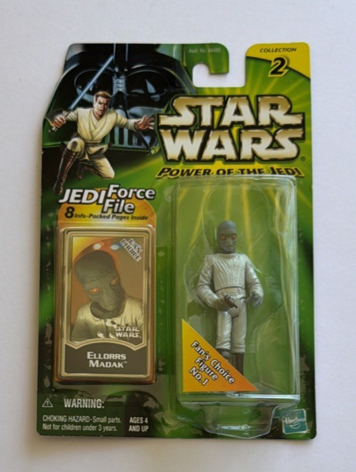 Star Wars Modellino Ellorrs Madak Il Potere dello Jedi Hasbro 2000
