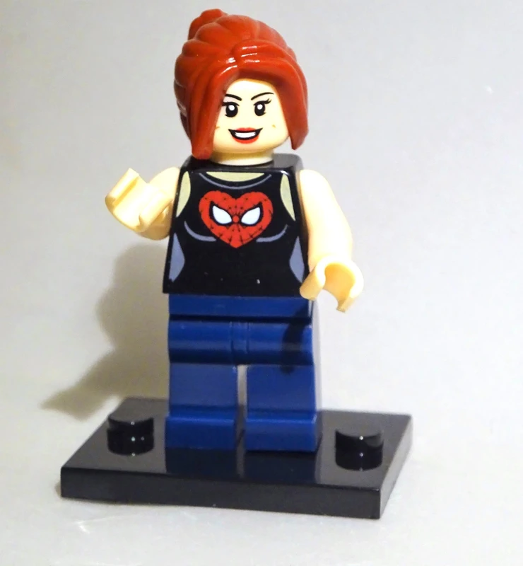Minifigures Super Eroi   Mayday Parker     Compatibile legoB4