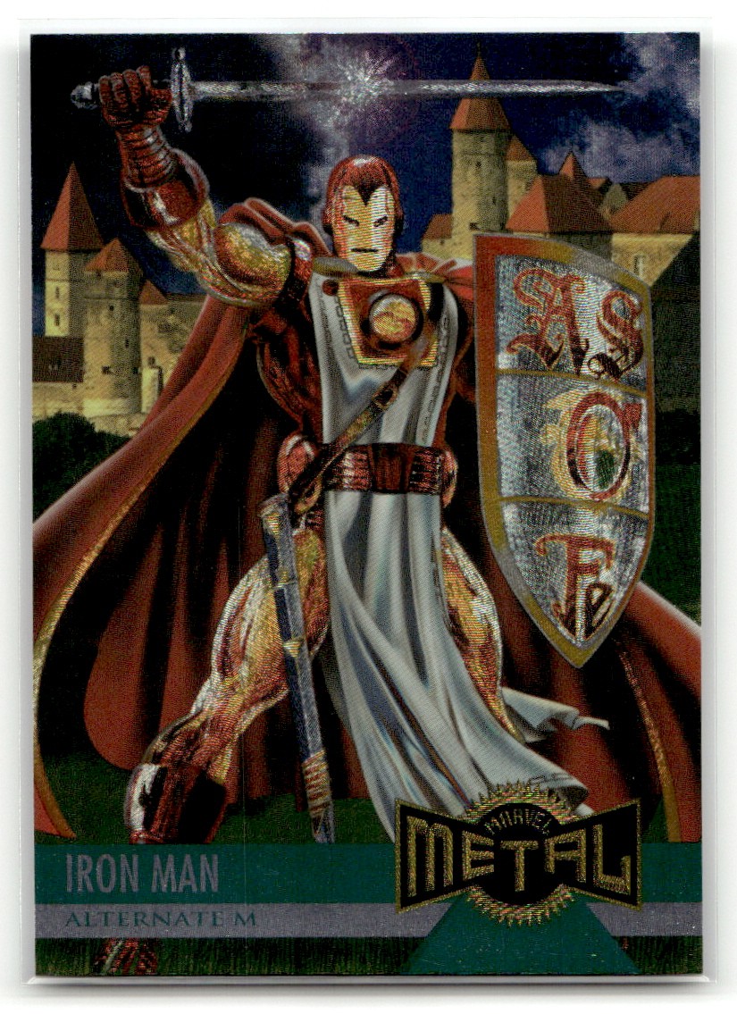 1995 Metal Marvel #130 Iron Man