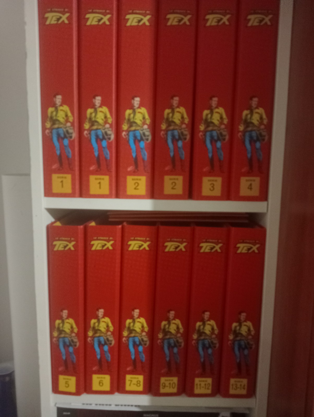 Tex Le Strisce di Tex Ristampa anastatica Collezione completa 1/256 Gazzetta CdS