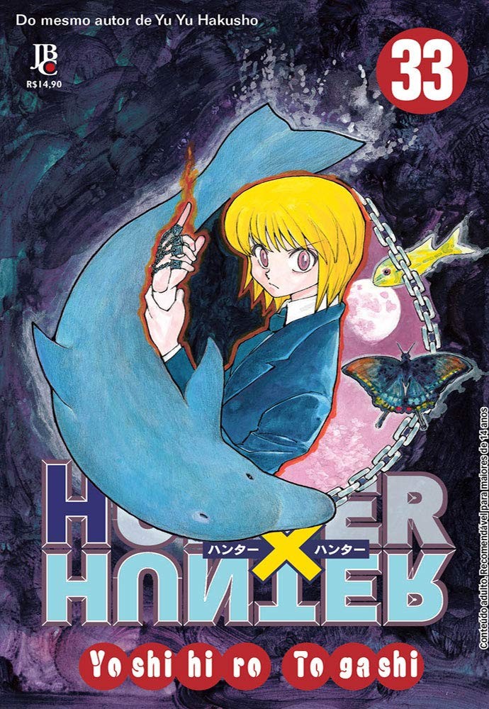 Livro em Quadrinhos: Cacciatore X Cacciatore - Vol. 33 - Yoshihiro Togashi (Portogallo)