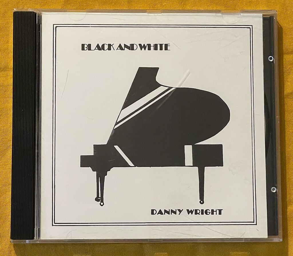 Black and White by Danny Wright (CD 1986) Piano Instrumental Music