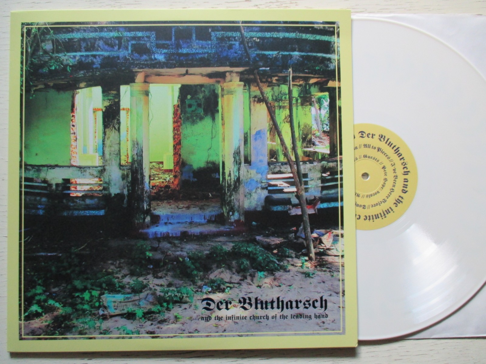 DER BLUTHARSCH: All To Pieces – 12"-EP - GER 2014 Electronic/Neofolk/Psychedelic