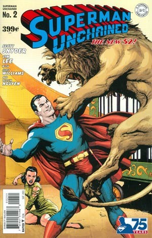 Superman Unchained #2 Cover F Incentive 75° Anniversario Golden A Near Mint