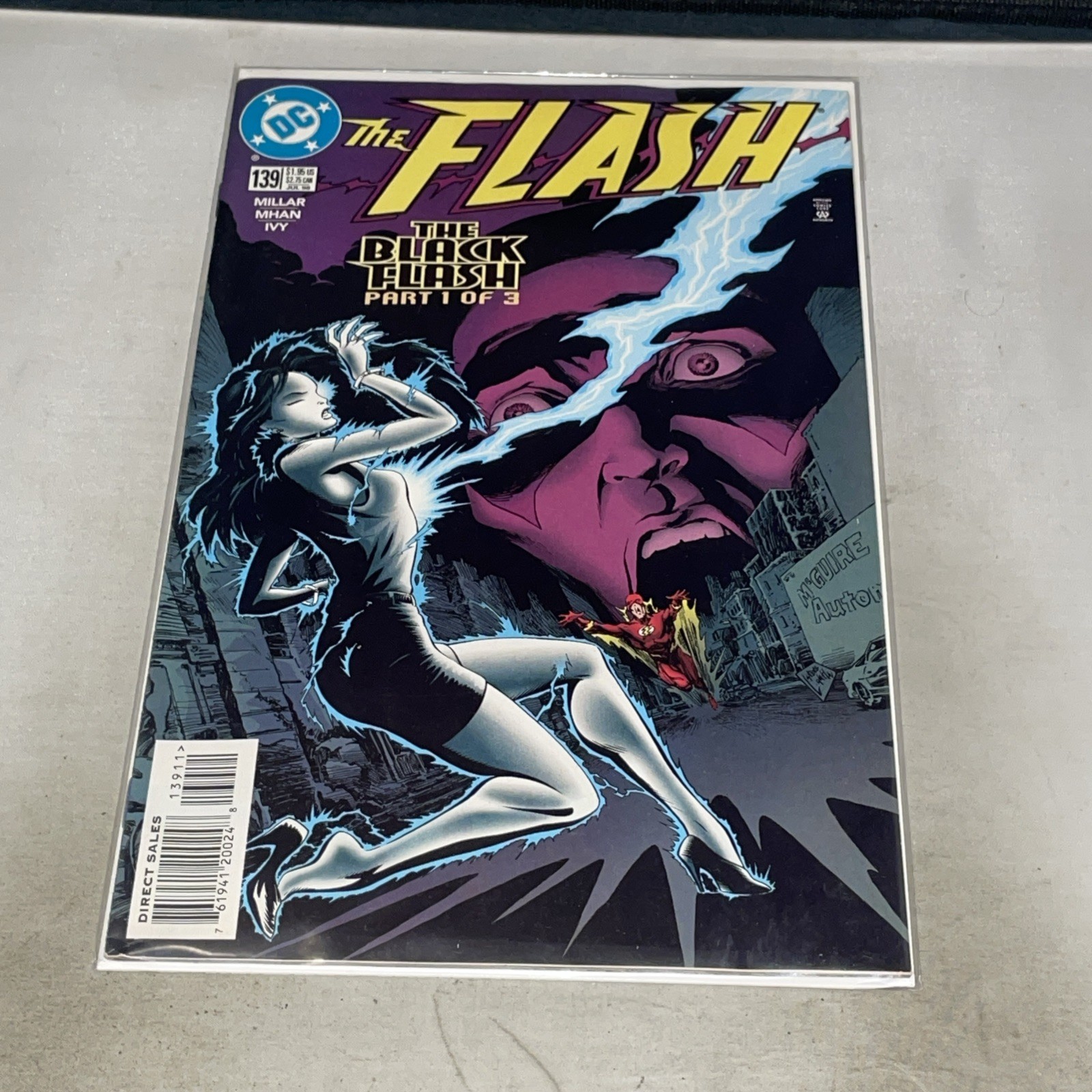 The Flash #139 quasi nuovo DC 1998 Black Flash parte 1 di 3 Mark Millar ⚡️
