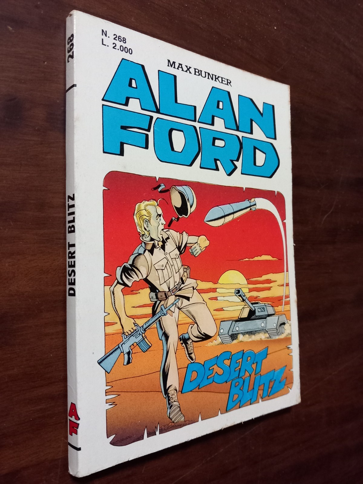 B6644 ALAN FORD I SERIE N° 268 DESERT BLITZ 1991 OTTIMO