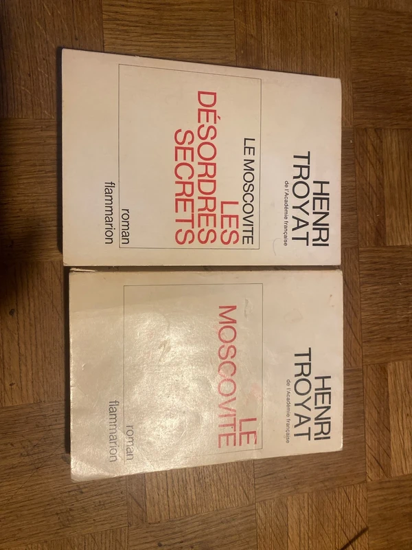 2 livres Henri troyat