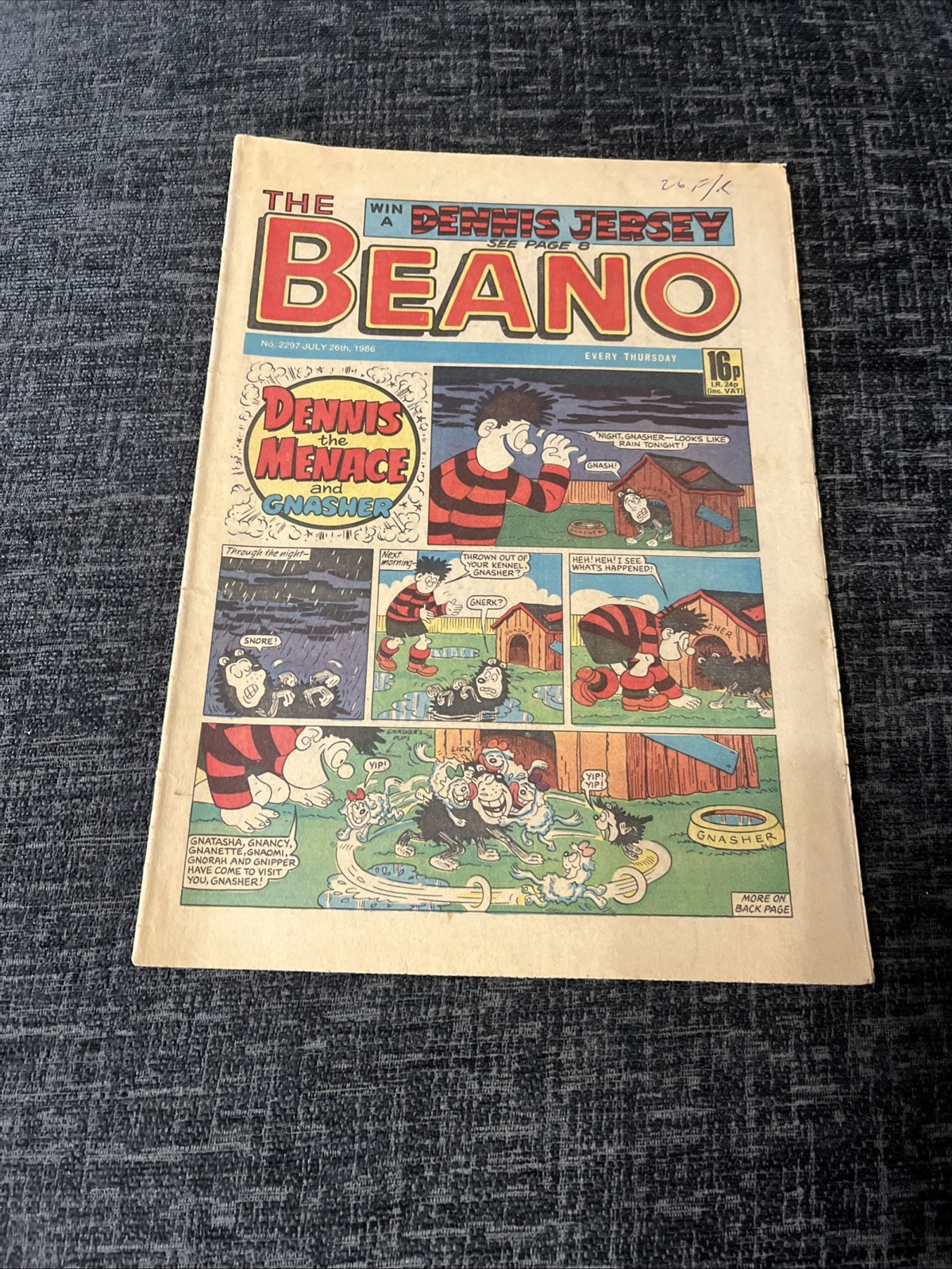 Beano Comic - #2297 - 26 July 1986