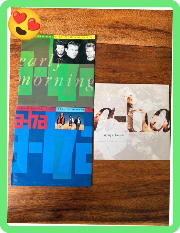 Lot de 3 disques A-ha