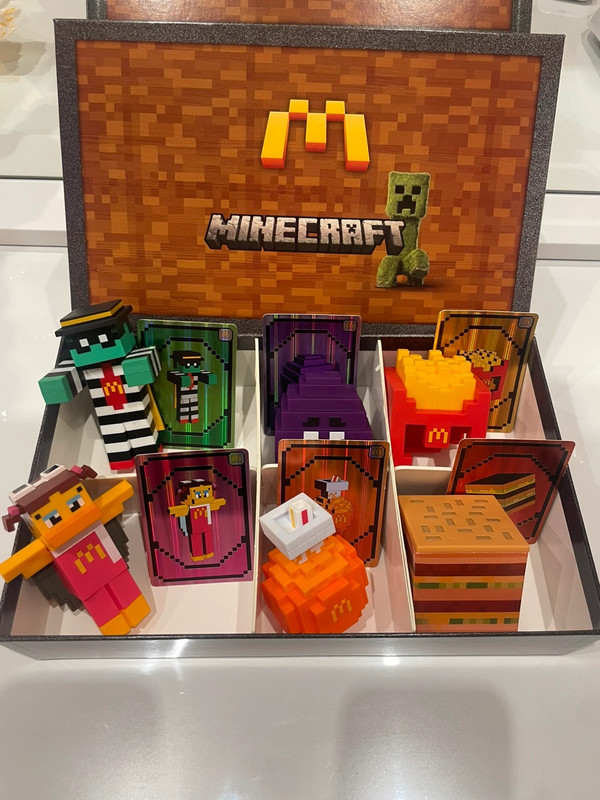 Collezione Minecraft figures Mc Donald’s 2025