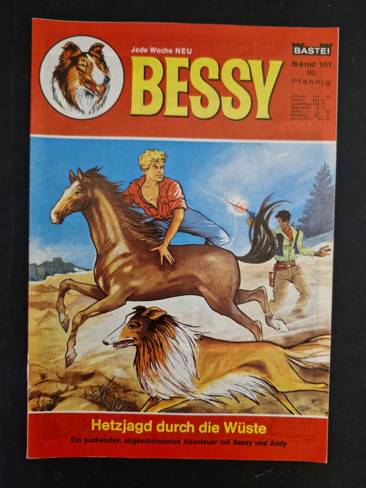 Fumetto Bessy n.101 (Bastei 1ª Edizione) Z0-1/1 condizioni da collezione