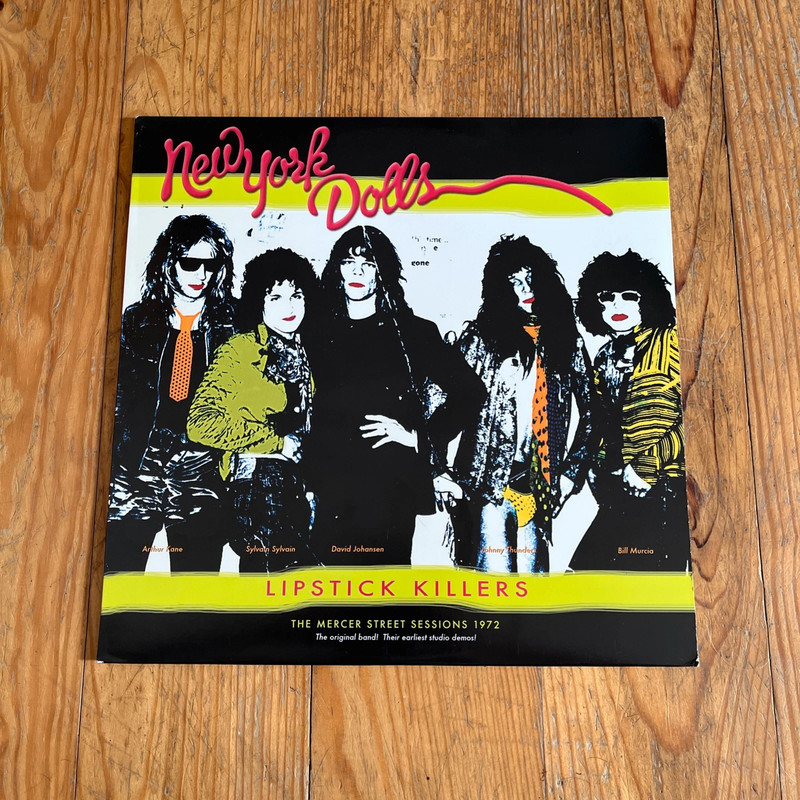Vinyle 33t - New York Dolls - Lipstick Killers - The Mercer street sessions 1972