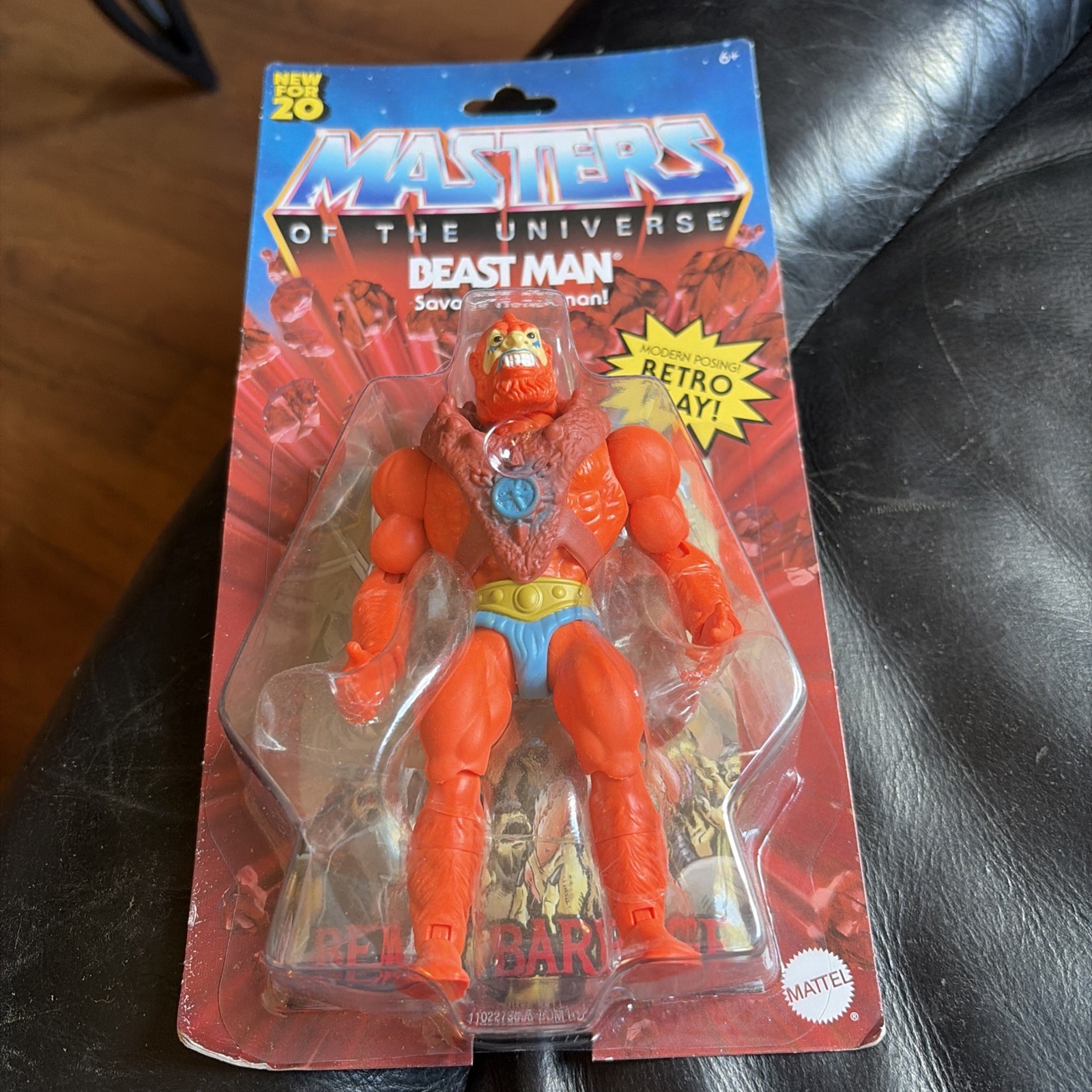 Masters of the Universe Beast Man Retro Play Figure Toy He-Man MOTU 1:32