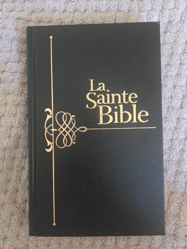 " La sainte bible" Louis Segond