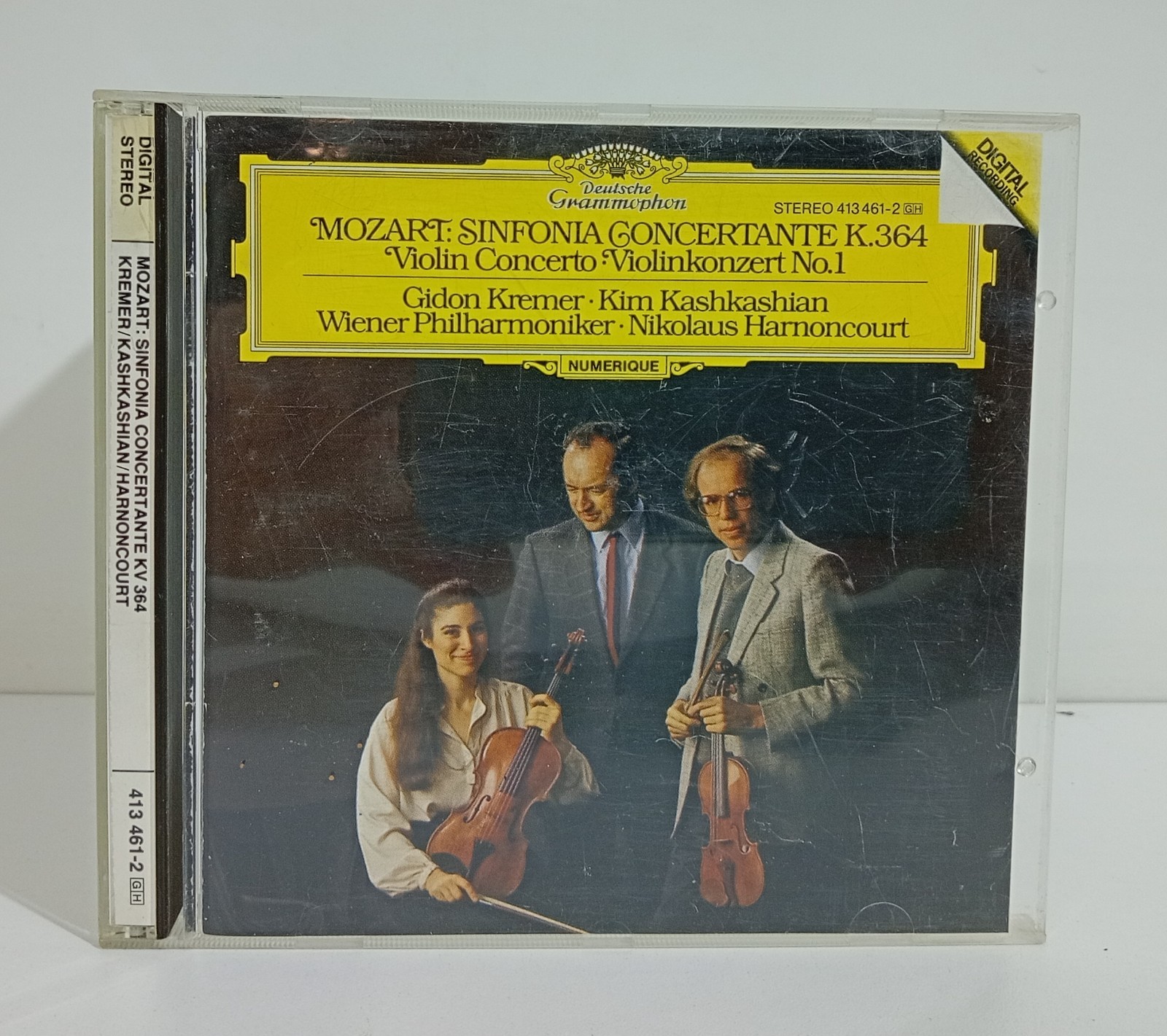 I147953 CD - Kremer / Kashkashian - Mozart Sinfonia Concertante K364 - 1984