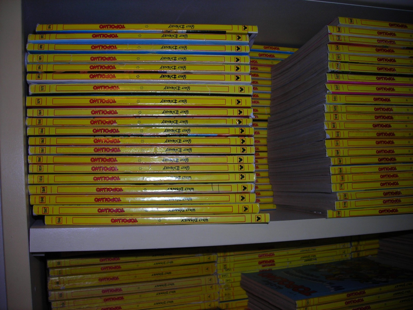 TOPOLINO SCEGLI NUMERI MANCANTI DAL NUMERO 1100 AL NUMERO 2100 MANCOLISTE