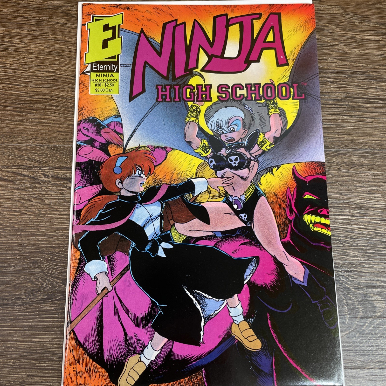 Ninja High School 38 Eternity Antarctic 1° App Lilith Demon Princess 1993 Bello!