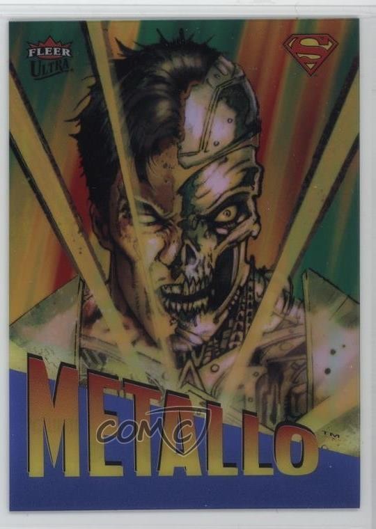 2026 Fleer Ultra Superman '95 Retro Blue Metallo #R-23 0tp5