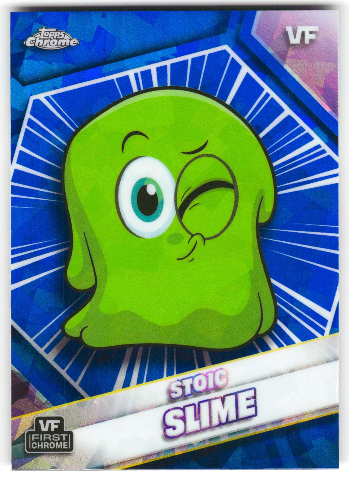 Stoic Slime VeeFriends 2026 Topps Chrome Sapphire Card