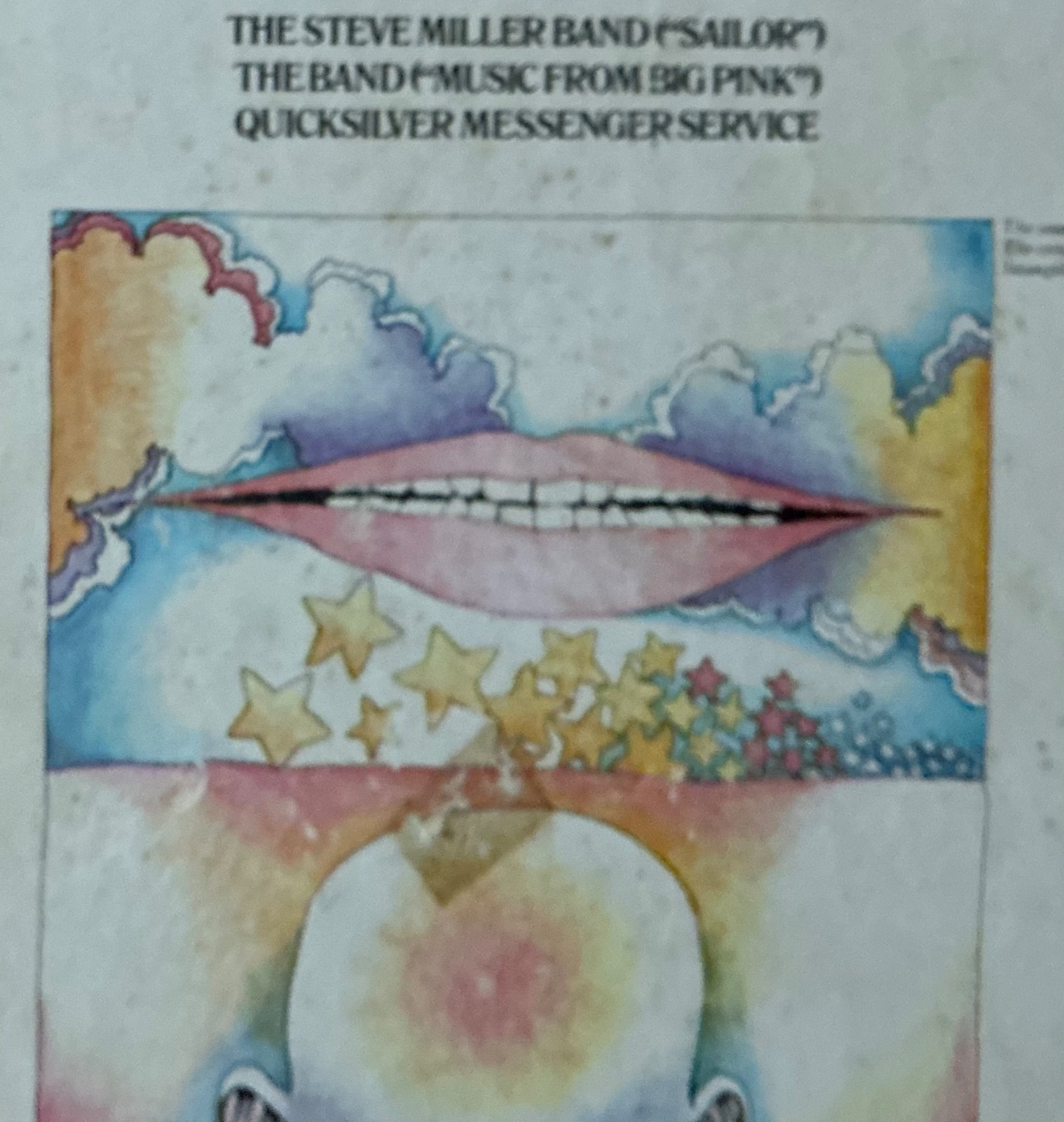 STEVE MILLER BAND/BAND/QUICKSILVER/MESSENGER SERVCAPITOL STCR-288 4LP boxset VG