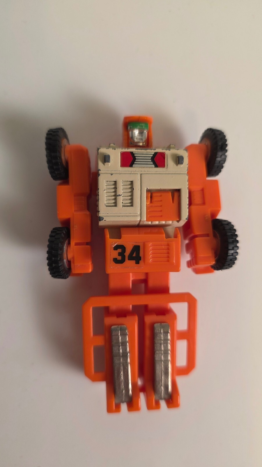 GoBots Spoons MR-34 Forklift Vintage 1984 Bandai Tonka Robot Figure