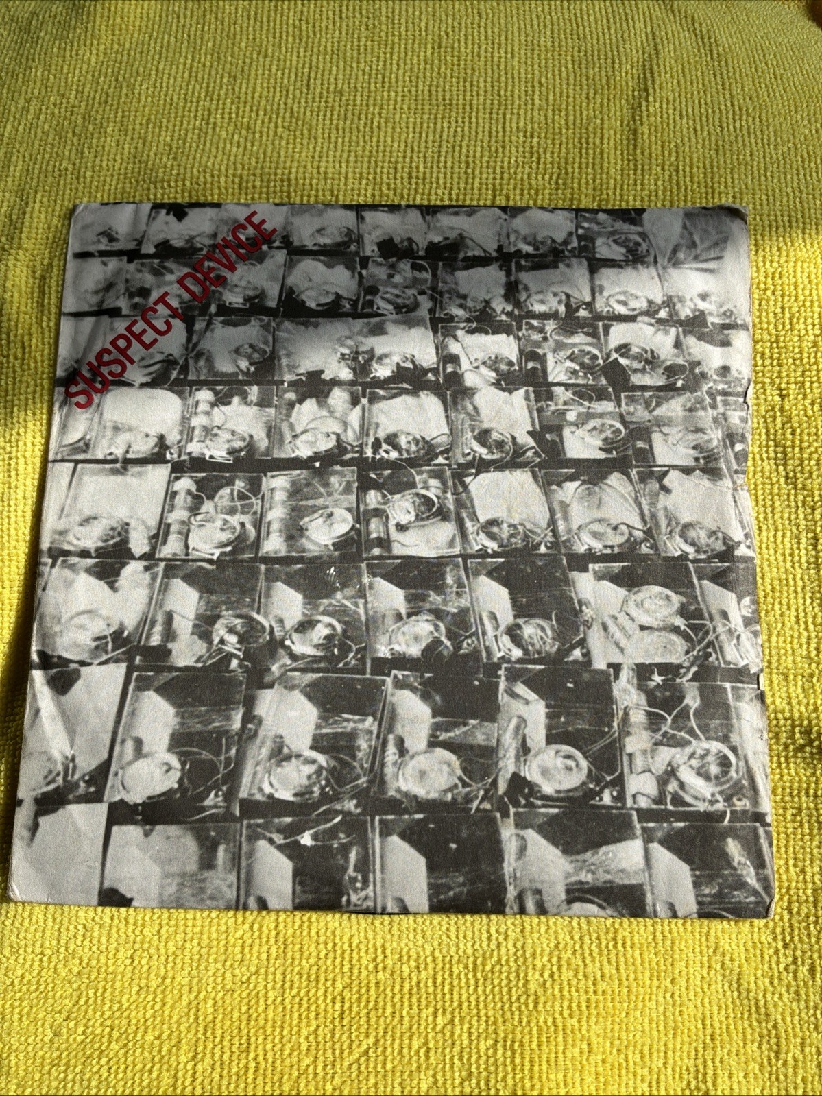 Stiff Little Fingers Suspect Device 7" Vinyl 1978 Original Rigid Digits SRD-1 EX