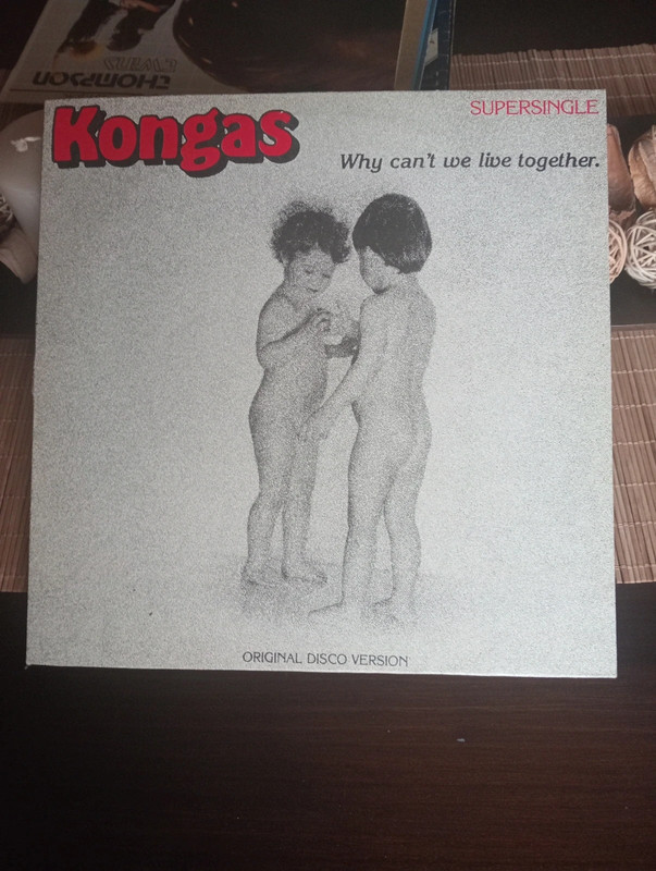 Kongas-Why Can't Live Togethr-Vinilo 12"