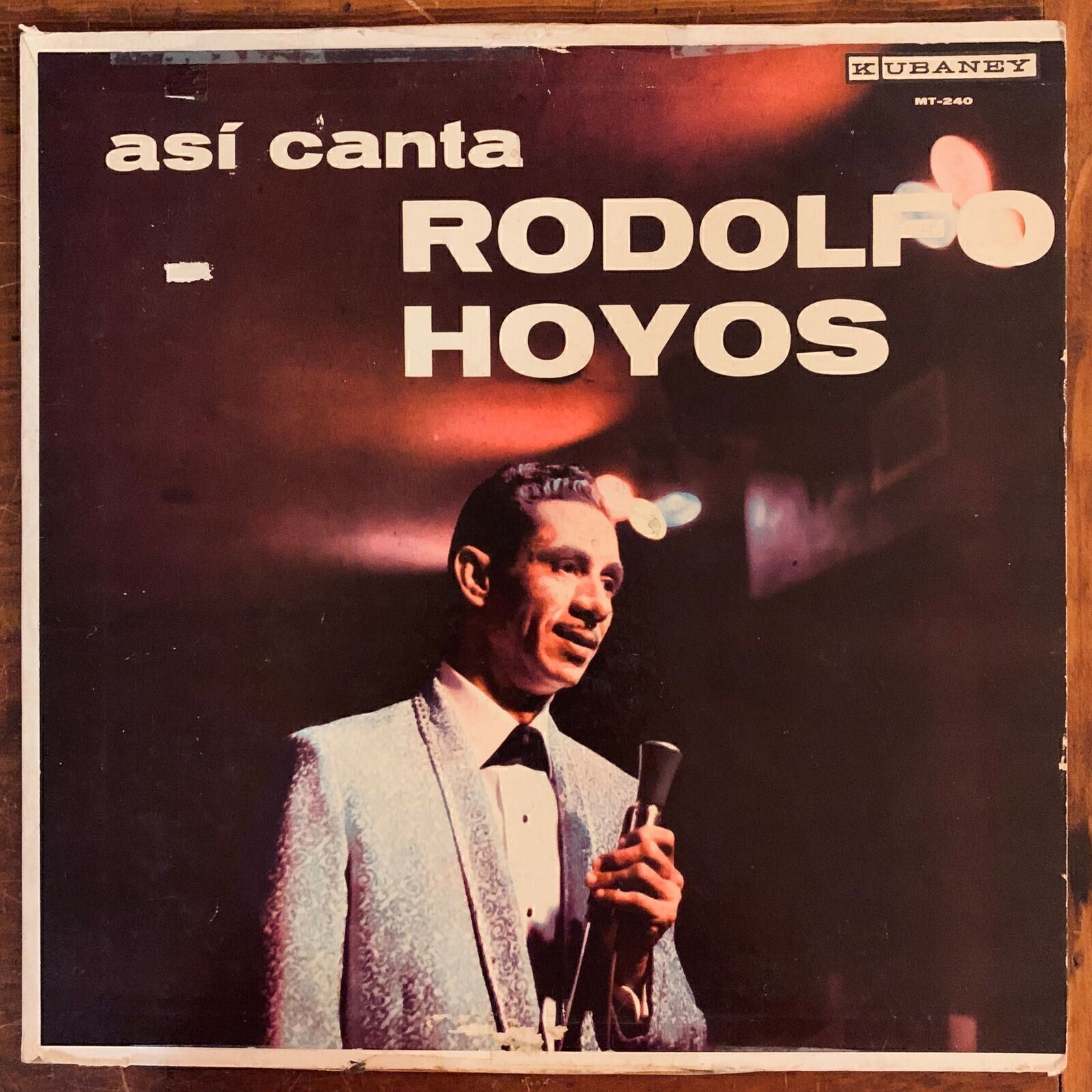RODOLFO HOYOS ASI CANTA VINYL LP K UBANEY   AUTOGRAPHED COPY!! VG COND 17