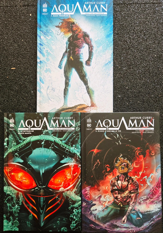 Aquaman Arthur Curry Intégrale 3 Tomes