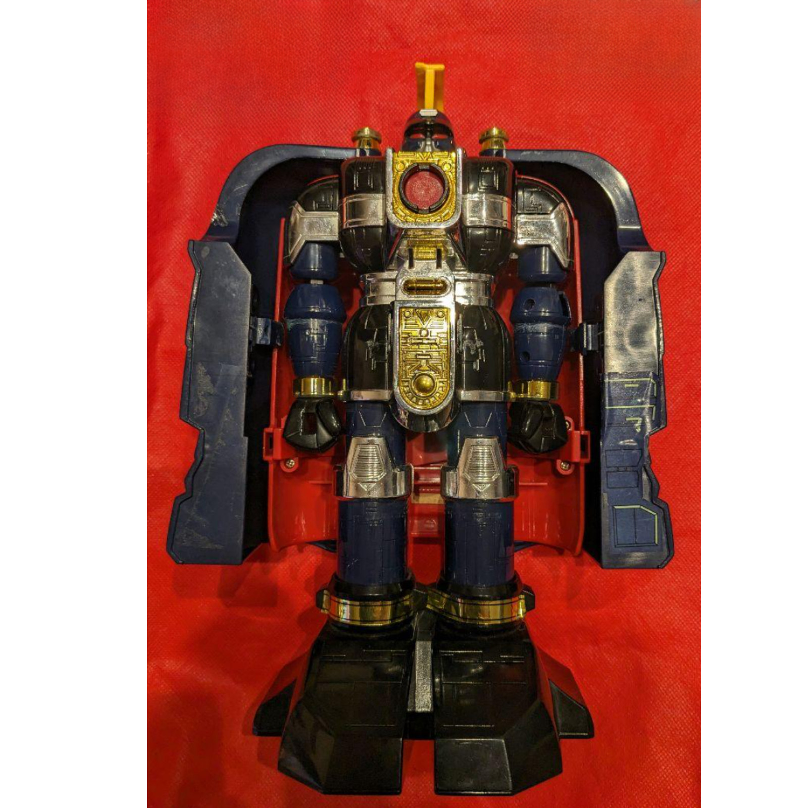 Power Rangers Ohranger DX Gunmajin Damaged Incomplete Transformable from Japan