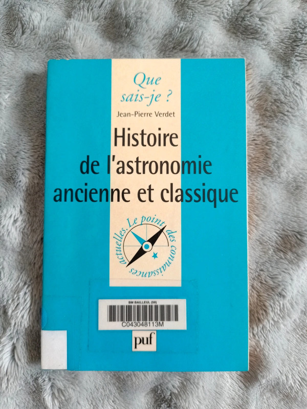 Histoire de l'astronomie ancienne et classique