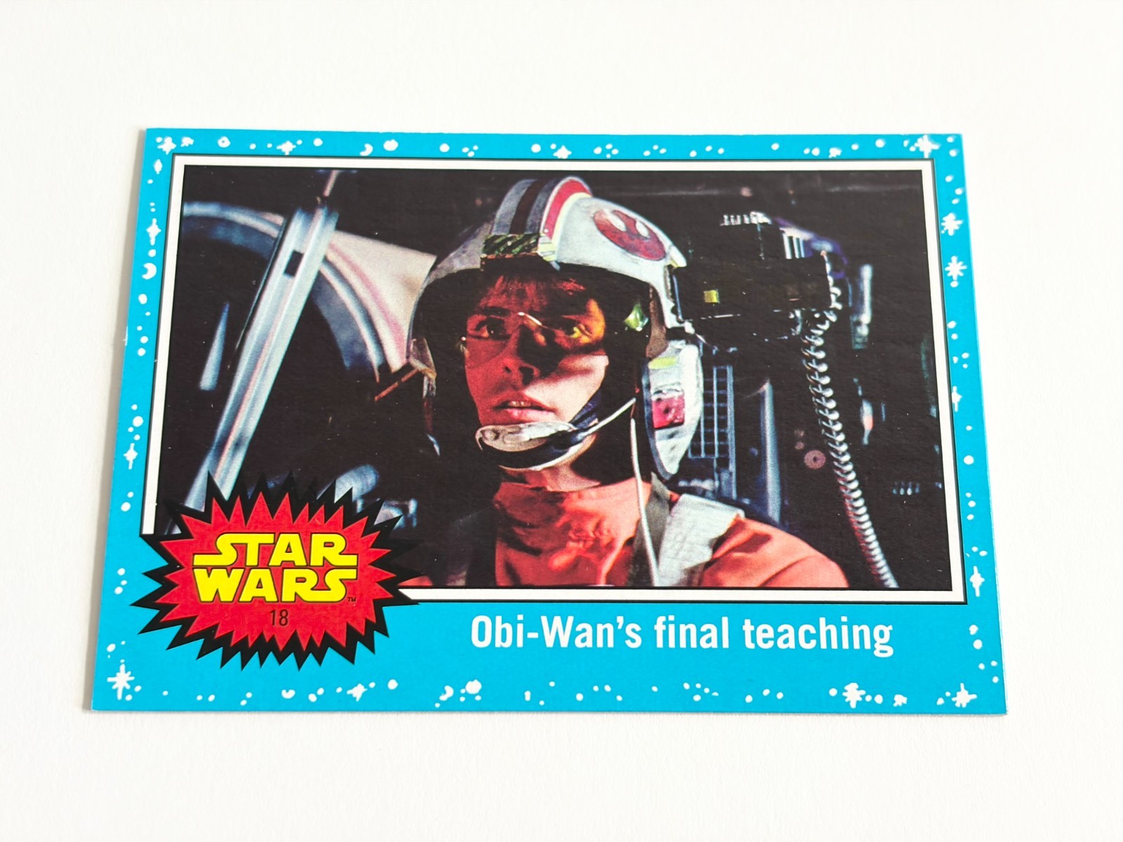 Carta Obi-Wan's Final Teaching 2017 Topps Star Wars Viaggio negli Ultimi Jedi #18