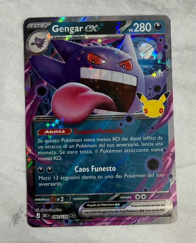 Gengar Ex 30° Anniversario