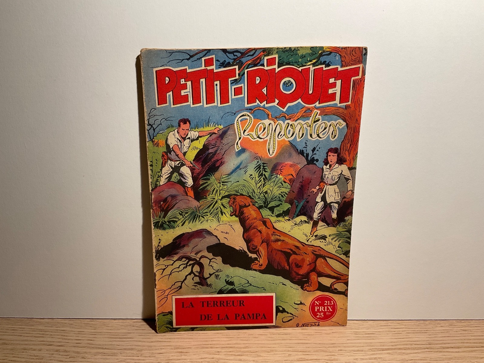 PETIT-RIQUET reporter n°213 NIEZAB. Récit complet 1956