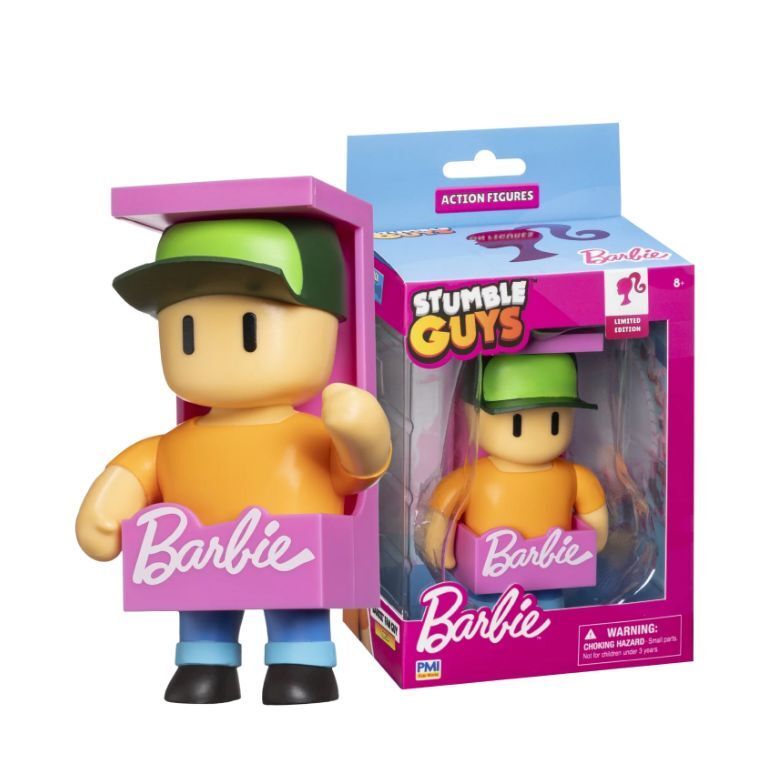 Action figure Stumble Guys x Barbie Ken Legendary edizione limitata nuove con scatola